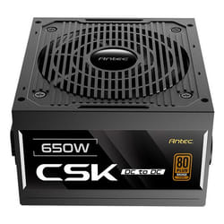 Antec CSK650DC EC unité d'alimentation d'énergie 650 W 20+4 pin ATX ATX Noir