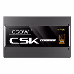 Antec CSK650DC EC unité d'alimentation d'énergie 650 W 20+4 pin ATX ATX Noir - Vue supplémentaire 7
