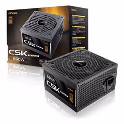 Antec CSK650DC EC unité d'alimentation d'énergie 650 W 20+4 pin ATX ATX Noir - Vue supplémentaire 8