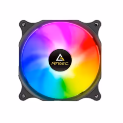 Ventilateur - ANTEC - Neon RGB - Lot de 3 - 12cm - Noir - Silencieux