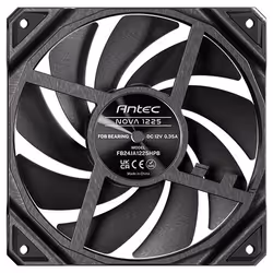Antec Nova, Ventilateur, 12 cm, Noir