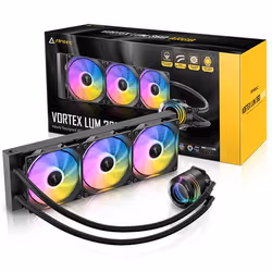 Antec Vortex Lum 360 ARGB Processeur Kit de refroidissement du liquide 12 cm Noir