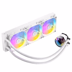 Antec Vortex Lum 360 White ARGB Processeur Kit de refroidissement du liquide 12 cm Blanc - Vue supplémentaire 4