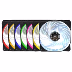 Antec Rainbow 120 RGB Boitier PC Ventilateur 12 cm Noir, Transparent - Vue supplémentaire 4
