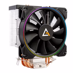 Antec A400 RGB Processeur Refroidisseur 12 cm Noir, Cuivre, Métallique - Vue supplémentaire 4