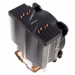 Antec A400 RGB Processeur Refroidisseur 12 cm Noir, Cuivre, Métallique - Vue supplémentaire 8