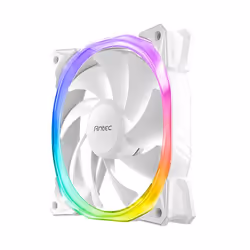 Antec Fusion 120 ARGB W, Ventilateur, 12 cm, 600 tr/min, 2000 tr/min, 31,24 dB, 57,93 cfm