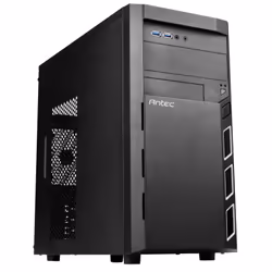Antec VSK3000 Elite, Mini Tower, PC, Noir, micro ATX, Mini-ITX, SGCC, 16 cm
