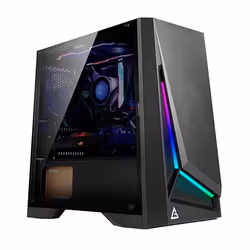 Antec DP301M, Micro Tower, PC, Noir, micro ATX, Mini-ITX, Plastique, SPCC, Jouer