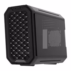 Antec Dark Cube, Midi Tower, PC, Noir, ITX, micro ATX, Aluminium, Verre, Acier inoxydable, Acier, 17,5 cm