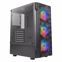 Antec NX260, Midi Tower, PC, Noir, ATX, ITX, micro ATX, Plastique, SPCC, Jouer