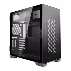 Antec P120 Crystal, Midi Tower, PC, Noir, ATX, EATX, ITX, Acier, Verre trempé, 120,140 mm
