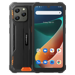 Blackview BV5300 Téléphone Portable Incassable 4G 6.1 7Go+32Go 5MP+13MP 5180mAh NFC/Face ID/GPS/Dual SIM - Orange
