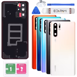 Vitre Arrière - Eonpam - Huawei P30 Pro - Couvercle Batterie - Lentille de Caméra - Kit Réparation