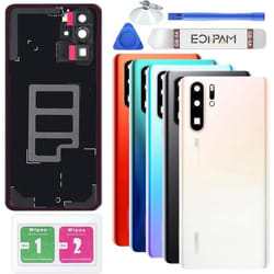 Vitre Arrière - Eonpam - Huawei P30 Pro - Couvercle Batterie - Lentille de Caméra - Kit Réparation