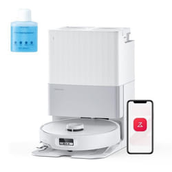 Roborock Qrevo edge Aspirateur Robot 18500Pa Appel Vidéo Châssis AdaptiLift Station Multifonctionnelle