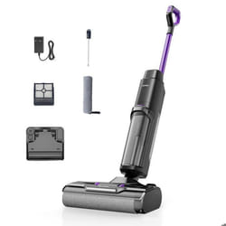 Aspirateur Balai Laveur Sans Fil-Redkey W15-Autonettoyant Nettoyage des bords 6mm avec Réservoir d’eau 910MLÉcran LED