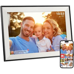 Cadre Photo Numérique 101 Pouces WiFi Rotation Auto 32GB Noir Blanc Hesmor