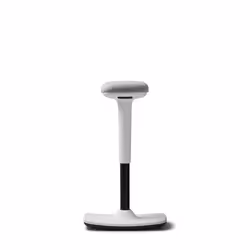 Trendoffice to-swift Siège rembourré Blanc Tissu, Polyester Plastique Roues castor 1 pièce(s)