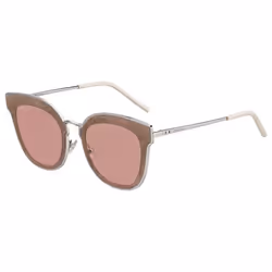 Lunettes de soleil Argent Beige