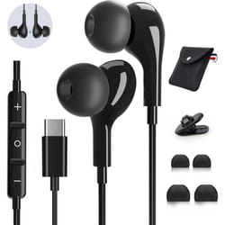 Écouteurs USB C - GENERIC - AILZPXX - Son Stéréo Parfait - Micro Intégré - Conception Intra-Auriculaire