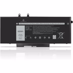 Batterie - ASKC - 4GVMP - Li-ion - 68Wh - Compatible Dell Latitude/Precision/Inspiron