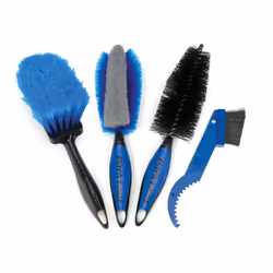 PARK TOOL BCB-4.2, Outil de nettoyage, Kit de brossage de bicyclette, Universel, Bleu, 4 pièce(s)