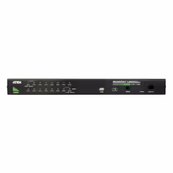 ATEN CS1716A commutateur écran, clavier et souris Grille de montage Noir