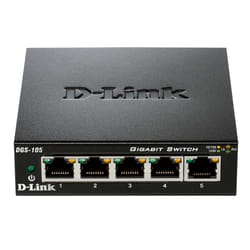 D-Link DGS-105 commutateur réseau Non-géré Noir