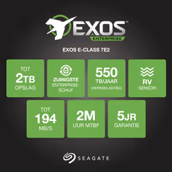 Seagate Enterprise ST2000NM0008 disque dur 3.5" 2 To Série ATA III