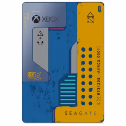 Seagate Game Drive STEA2000428, 2 To, 2.5", 3.2 Gen 1 (3.1 Gen 1), Bleu, Jaune