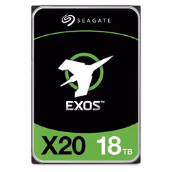 Seagate Enterprise Exos X20, 3.5", 18 To, 7200 tr/min