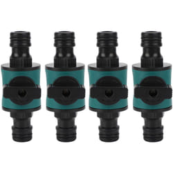 Adaptateur de mamelon à Double mamelon, connecteur rapide, accessoires, vanne de commutation, robinet à bille de jardin, tuyau d'irrigation