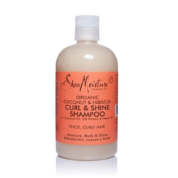 Shampooing - Shea Moisture - Coconut Hibiscus - Démêlant - Cheveux bouclés - Nettoyage doux