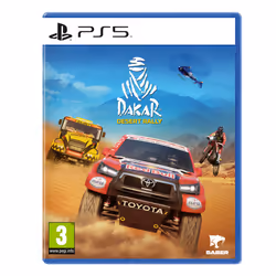 Ecoplay Dakar Desert Rally, PlayStation 5, Mode Multiplayer, Tout le monde, Support physique