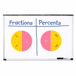 Learning Resources Double-Sided Magnetic Demonstration Rainbow Fraction Circles - Vue supplémentaire 4