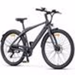 ENGWE MAPFOUR N1 Air Vélo électrique - Autonomie MAX 100km - Batterie 36V13Ah - Moteur 250W - Cadre en fibre de carbone Gris