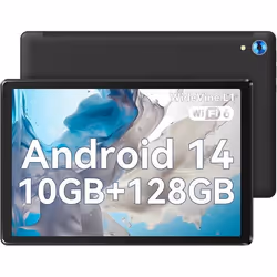 Tablette - WEKYMES - 10 Pouces - Android 14 - 10GB RAM - 128GB ROM - 1TB TF