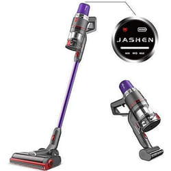 Aspirateur Balai - JASHEN - Sans Fil 4 en 1 - Puissance 22kpa - Autonomie 40 min - Noir