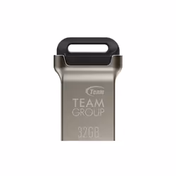 Team Group C162, 32 Go, USB Type-A, 3.2 Gen 1 (3.1 Gen 1), 85 Mo/s, Sans capuchon, Noir, Argent
