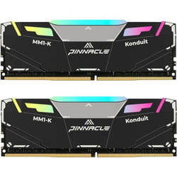 Kit de mémoire DDR4 Timetec Pinnacle Konduit RGB 16 Go 3200MHz PC4-25600 CL16-18-18-38 XMP2.0 Overclocking 1.35V pour AMD et Inte