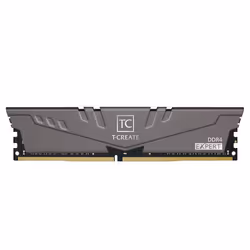 Team Group T-FORCE TTCED464G3600HC18JDC01, 64 Go, 2 x 32 Go, DDR4, 3600 MHz, 288-pin DIMM, Gris, Titane
