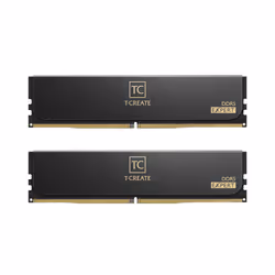 Team Group T-CREATE EXPERT CTCED532G6400HC40BDC01, 32 Go, 2 x 16 Go, DDR5, 6400 MHz, 288-pin DIMM, Noir