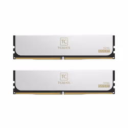 Team Group T-CREATE EXPERT CTCWD532G6400HC32ADC01, 32 Go, 2 x 16 Go, DDR5, 6400 MHz, 288-pin DIMM, Blanc