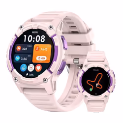 Montre Connectée Femme Appel SmartWatch de Fitness GPS KOSPET S2 Tracker dActivit pour Android iOS Samsung XIAOMI iphone Rose