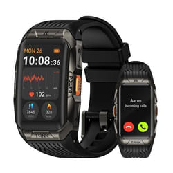 Montre Connectée homme SmartWatch 5ATM 164 Écran KOSPET Tank X2 Tracker dActivit pour Android iOS Samsung XIAOMI iphone - Noir