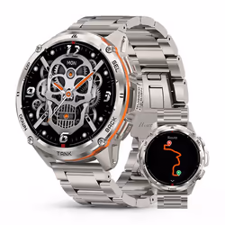 Montre Connectée homme SmartWatch Sport GPS KOSPET T3 Ultra 1.43 Tracker dActivit Android iOS Samsung Xiaomi Iphone (2 Bandes ...