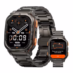 KOSPET M3 Ultra Montre Connectée homme Montre Sport GPS 40+ jours 50m Etanche Tracker Sommeil Répondre/appeler - 2 Bandes - N ...