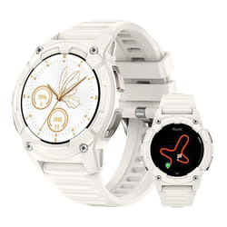 Montre Connectée Femme Appel SmartWatch de Fitness GPS KOSPET S2 Tracker dActivit pour Android iOS Samsung XIAOMI iphone Blanc