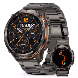 Montre Connectée homme SmartWatch Sport GPS KOSPET T3 Ultra2 1.43 Tracker dActivit Android iOS Samsung Xiaomi Iphone Noir 2
